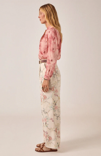 Mineral Waves Rani Shirt - Granate