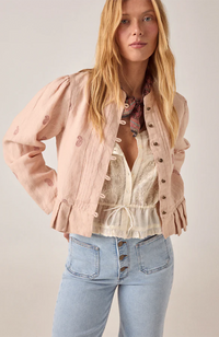 Degas Edgard Jacket - Antique Blush