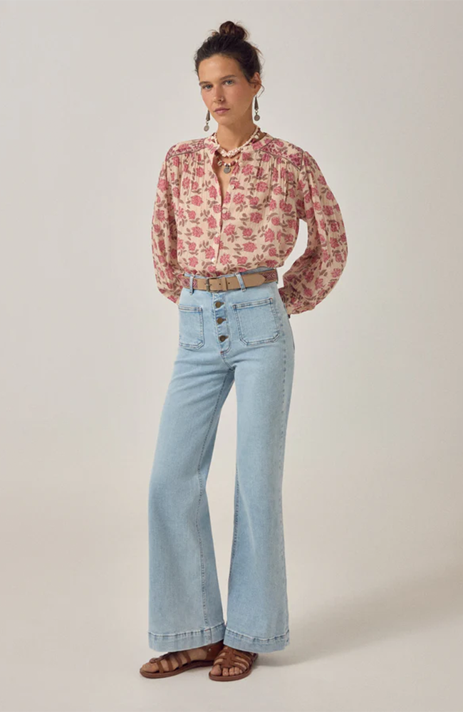 Gordon Lennox Blouse - Scottish Pink