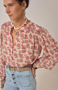 Gordon Lennox Blouse - Scottish Pink