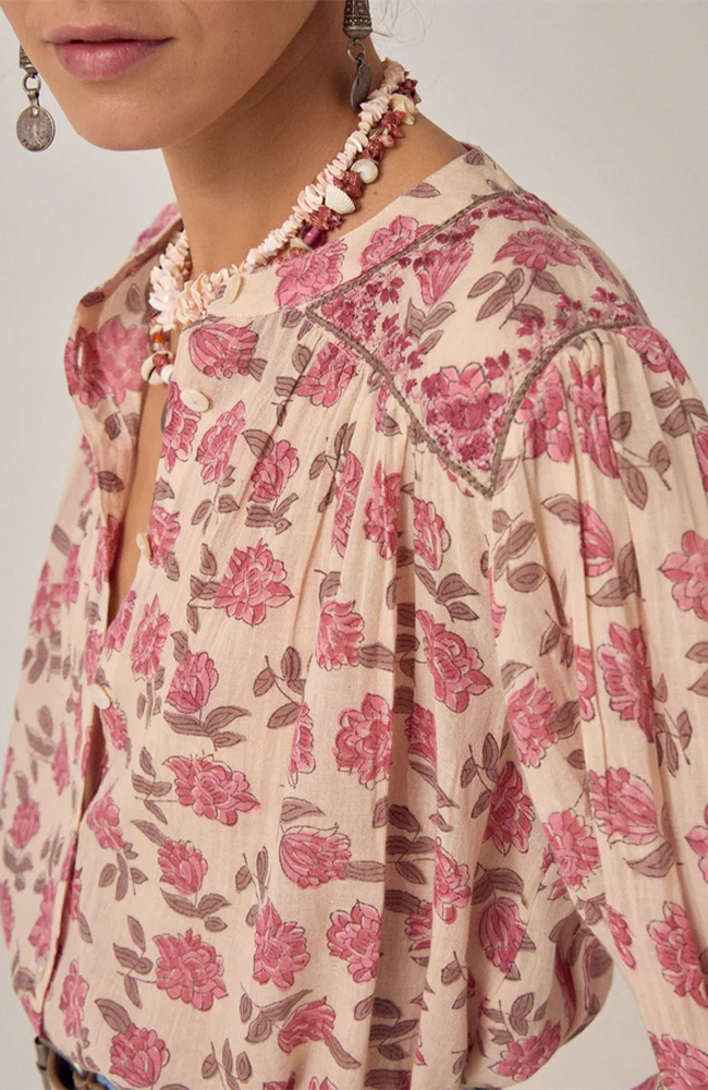 Gordon Lennox Blouse - Scottish Pink