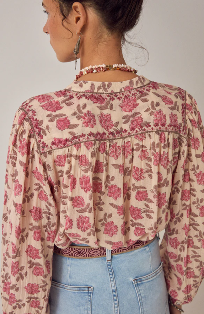 Gordon Lennox Blouse - Scottish Pink