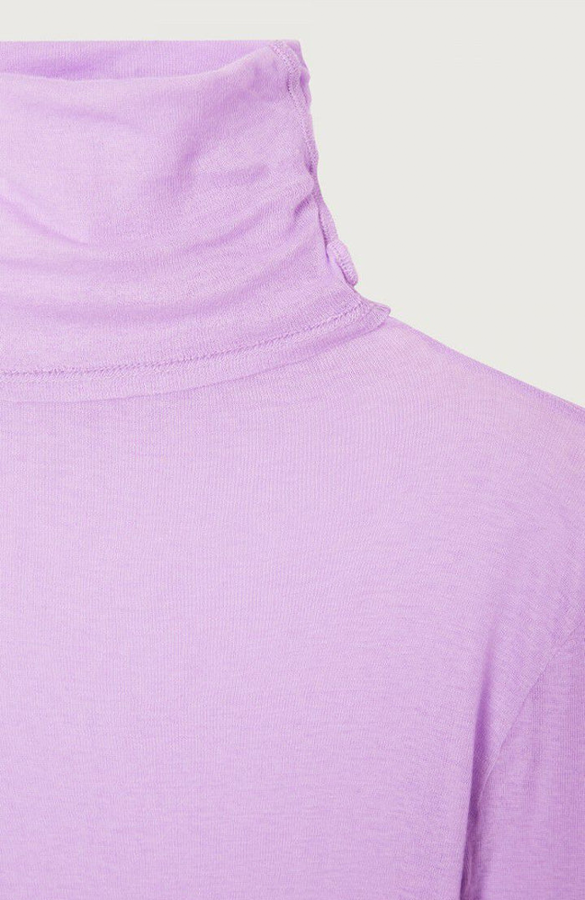 Massachusetts L/S Roll-Neck - Parme Lilac