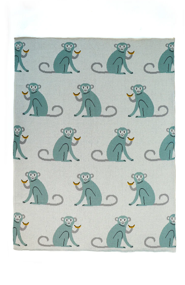 Baby Blanket - Max Monkey