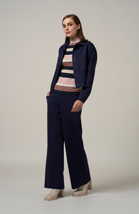 Matchwork Pant - Navy
