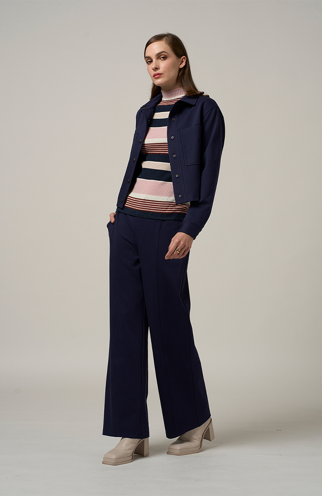 Matchwork Pant - Navy