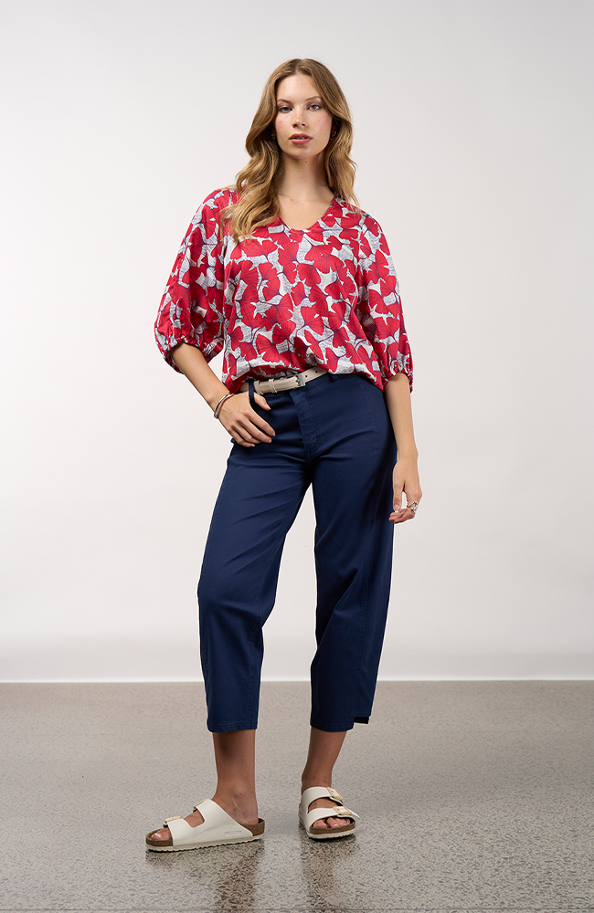 Take Flight Top - Poppy Multi