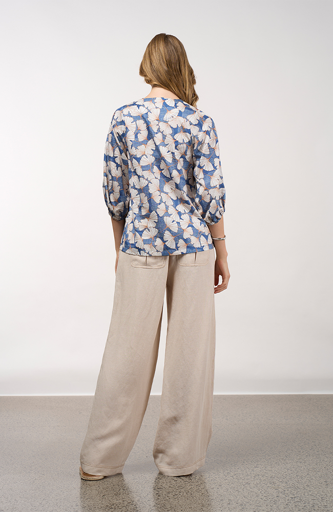 Take Flight Top - Denim Multi