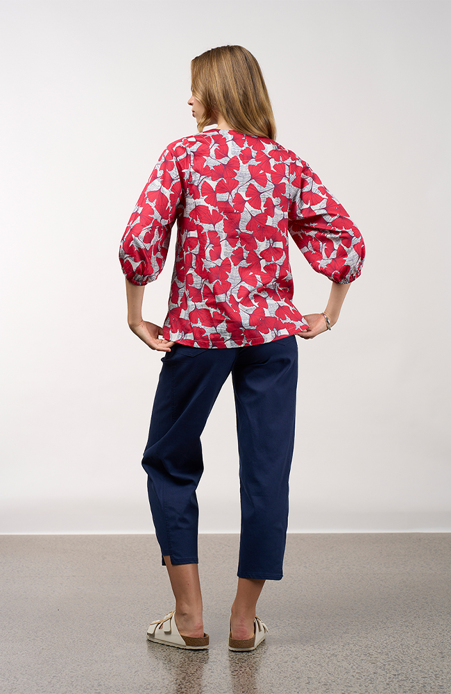 Take Flight Top - Poppy Multi