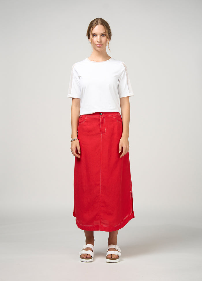 Aspect Skirt - Poppy