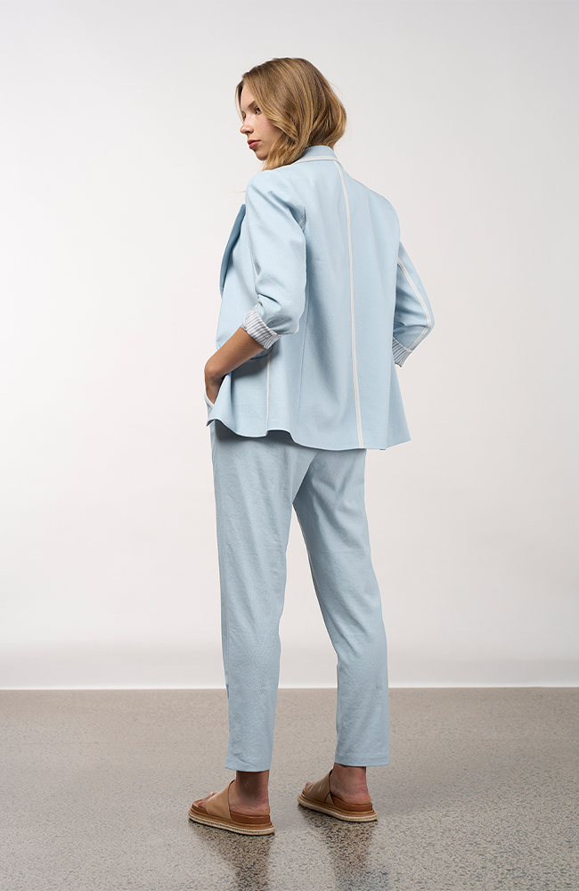 Cadence Blazer - Ice Blue