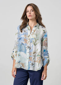 Melody Shirt - Sage Multi