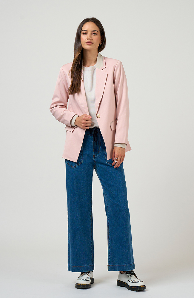 Tactical Blazer - Blush