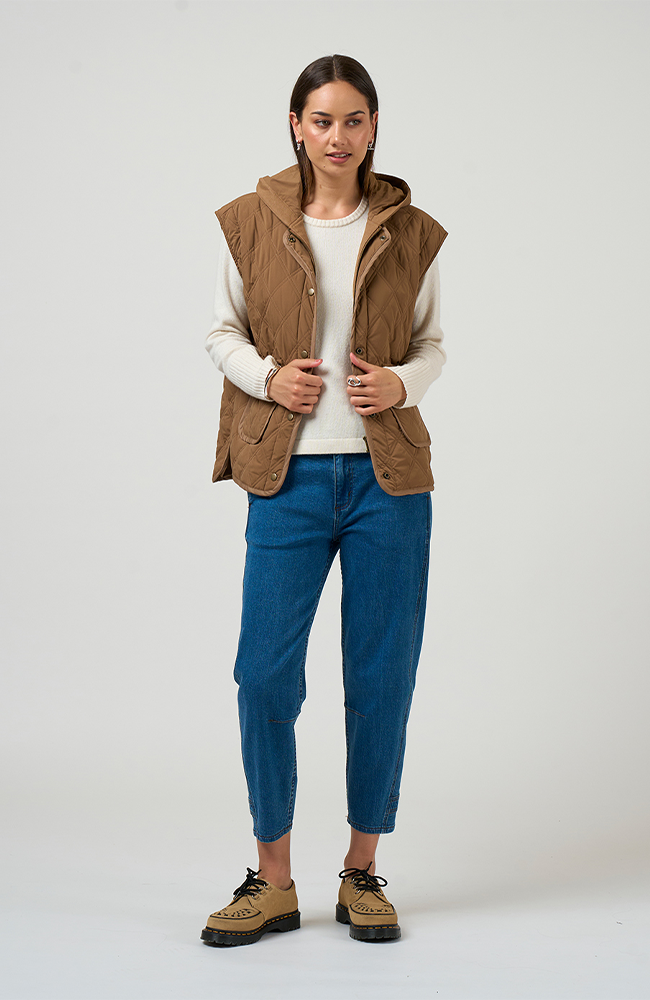 Tetris Jacket - Mocha