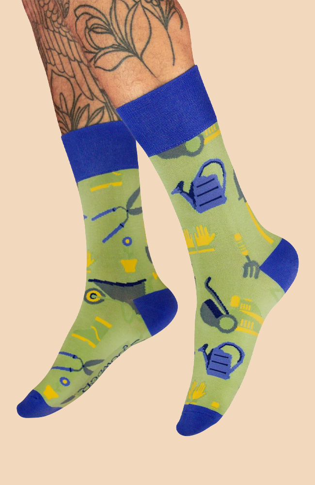 Men's Greenfingers Socks - Sage