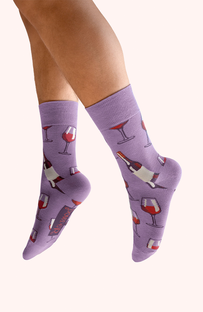 Men's Socks – Red Wine