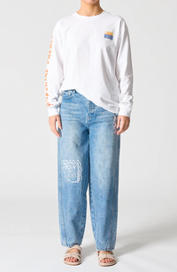 Malibu Long Sleeve Tee - Miramare