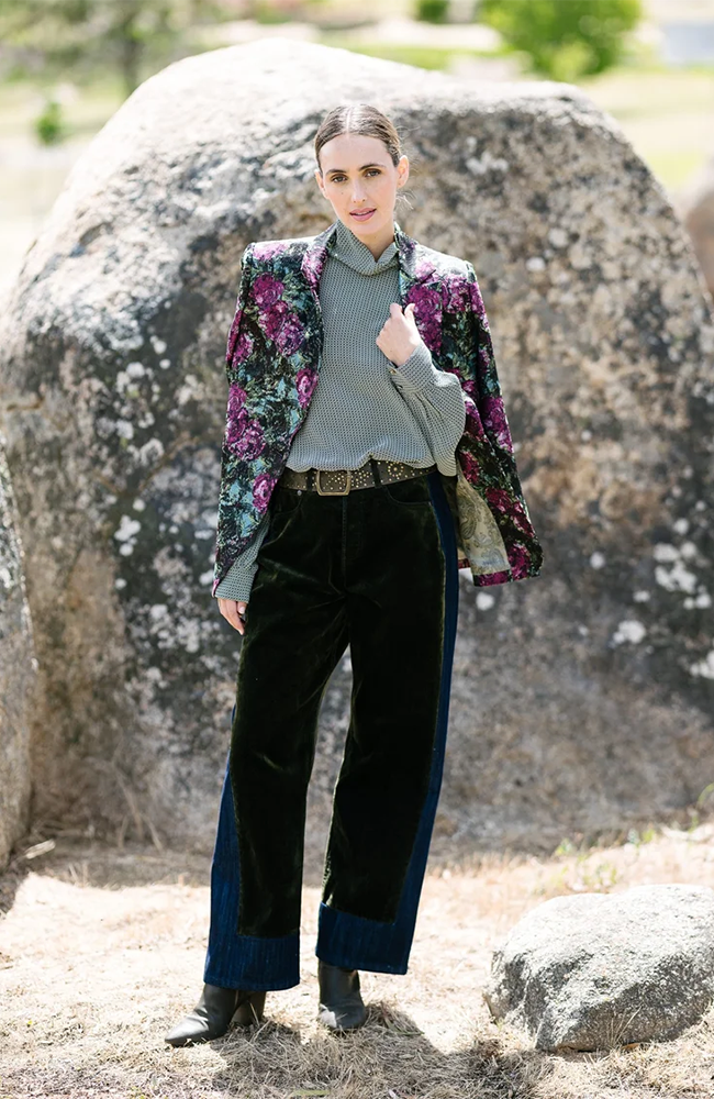 Zazzle Blazer - Winter Garden