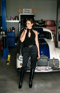 Sea Lion Blouse - Black