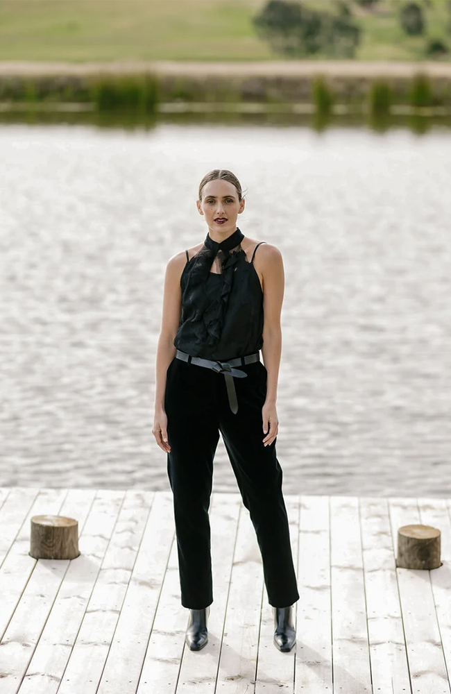 Sea Lion Blouse - Black