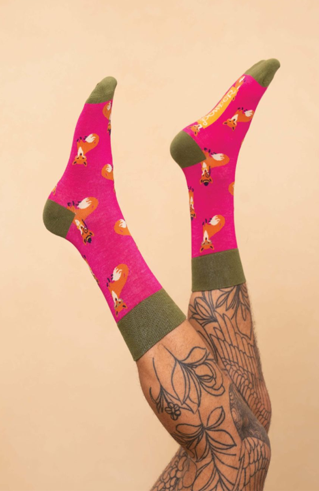 Men's Sock - Gentleman Foxes