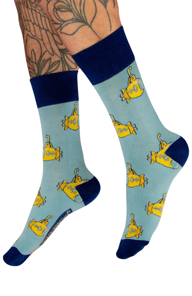 Mens Socks – Yellow Submarine Denim