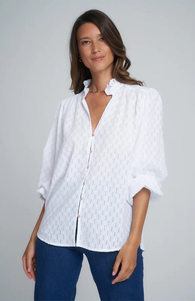 Monica Blouse - White