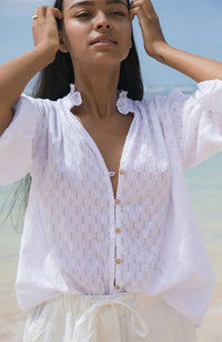 Monica Blouse - White