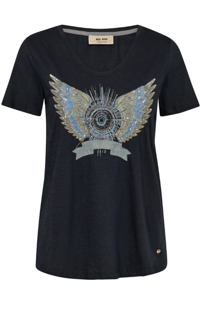 Gethi Deco Tee - Salute Navy