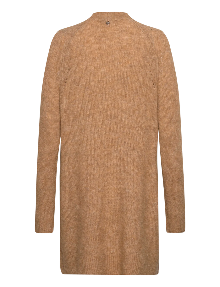 Thora Longline Cardi - Tannin