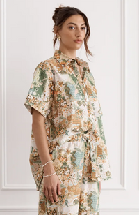 Mosaic Bianca Cuban Shirt - Multi