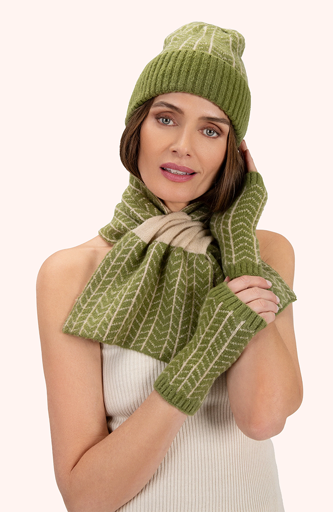 Niamh Cosy Beanie - Olive