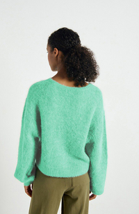 Niby Cardigan - Mint Syrup Melange