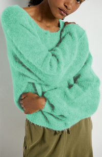 Niby Cardigan - Mint Syrup Melange