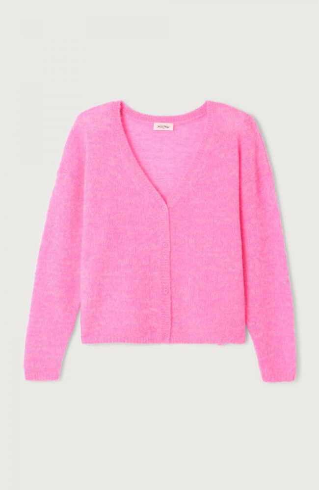 Nuggy Cardigan - Fluo Petunia Melange