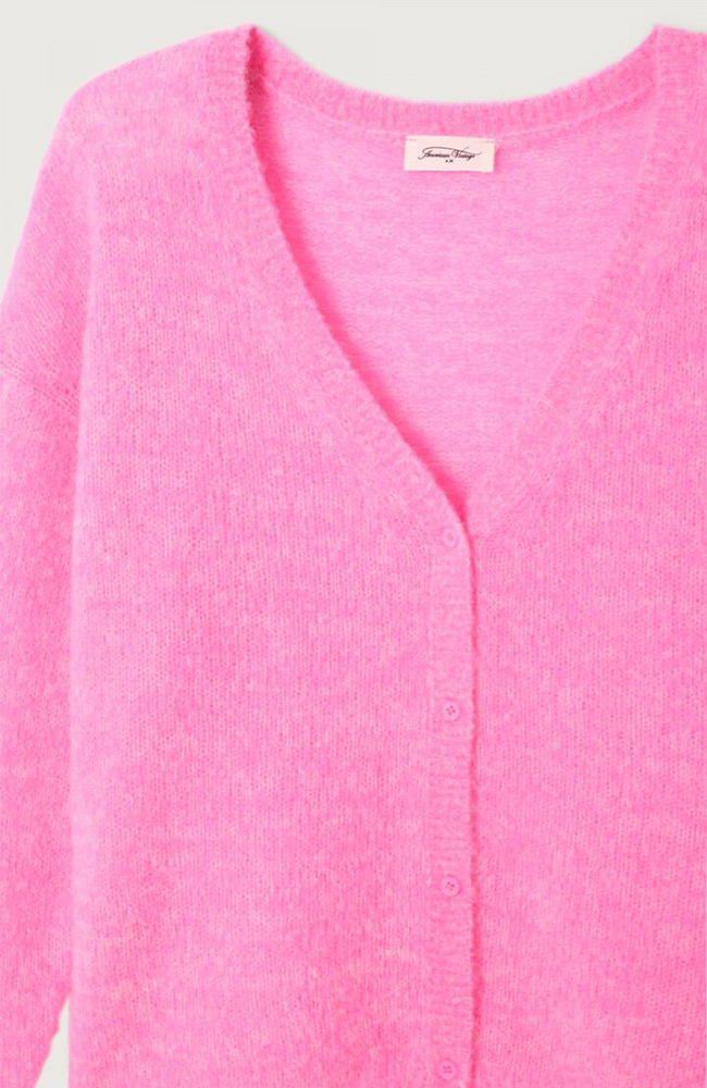 Nuggy Cardigan - Fluo Petunia Melange