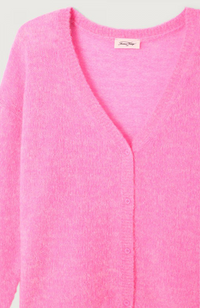 Nuggy Cardigan - Fluo Petunia Melange