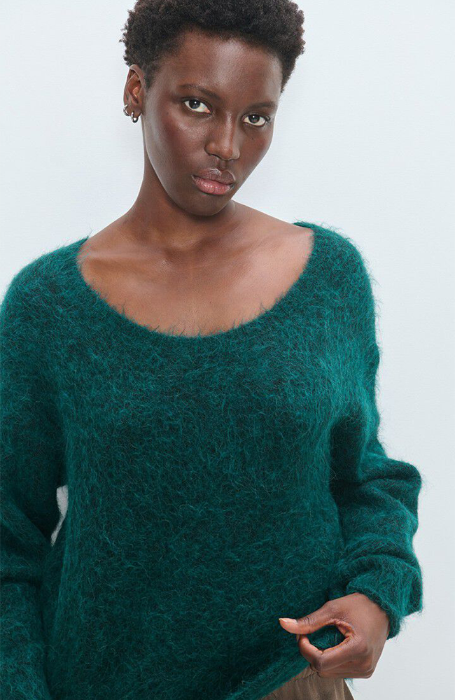 Nuny Jumper - Cypress Black Melange