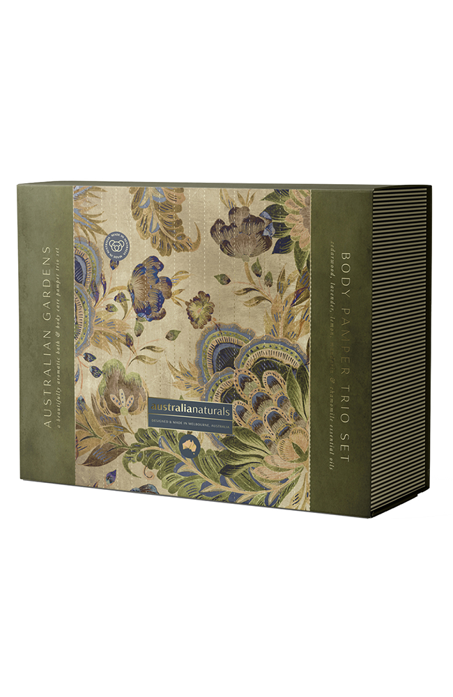 Australian Gardens Cedarwood, Lavender, Lemon, Mandarin & Chamomile Body Care Trio