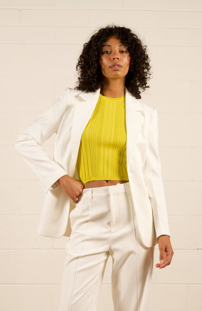 Kyra Blazer - Ivory