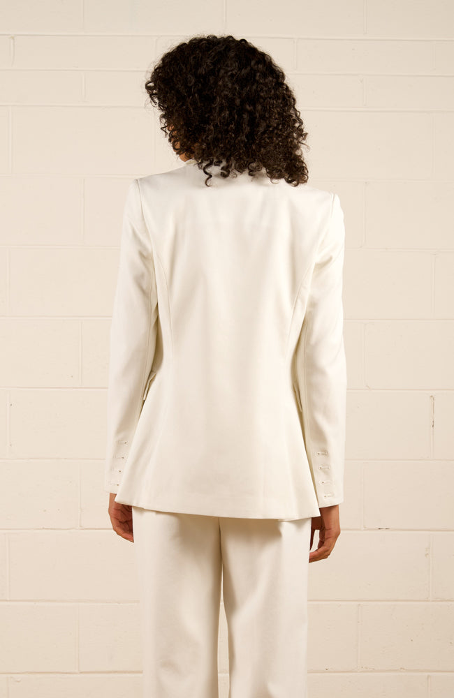 Kyra Blazer - Ivory