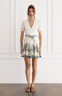 Oasis Maya Mini Dress - Multi
