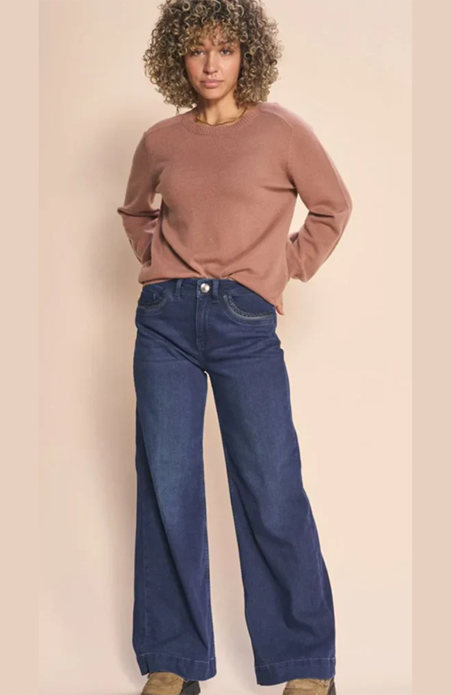 Dara Deluxe Jeans - Dark Blue
