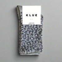 Glitter Lurex Socks - Leopard Grey