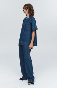 Patch Pocket Shirt - Washed Indigo