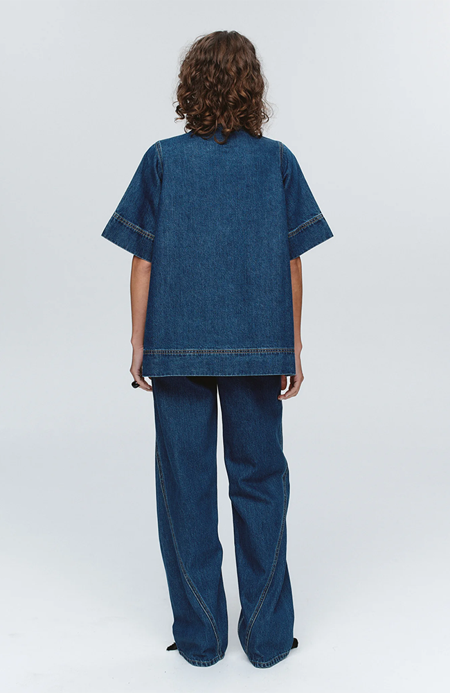 Patch Pocket Shirt - Washed Indigo