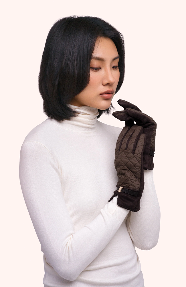 Penelope Gloves - Chocolate