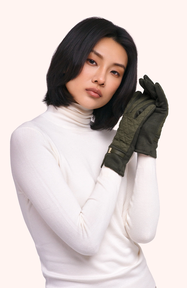 Penelope Gloves - Moss
