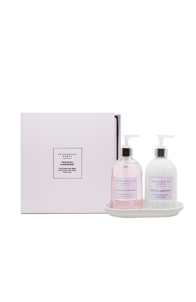 Patchouli & Bergamot - Hand Care Gift Set
