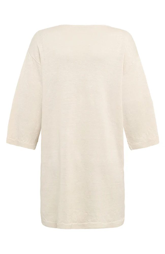 Piemonte Long Cardigan - Light Oat